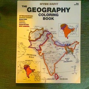 The GEOGRAPHY COLORING BOOK